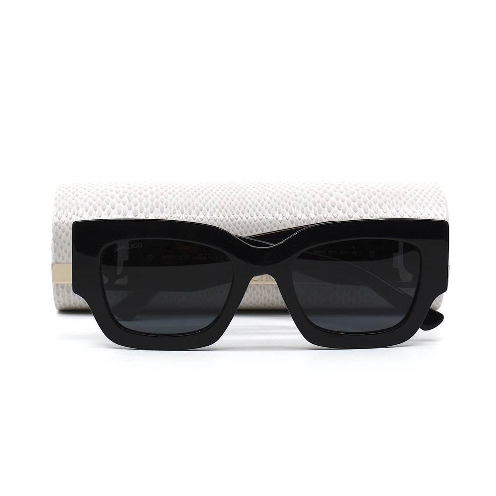 JIMMY CHOO NENA/S BLACK GREY WOMEN'S SUNGLASSES - Picture 13 of 14